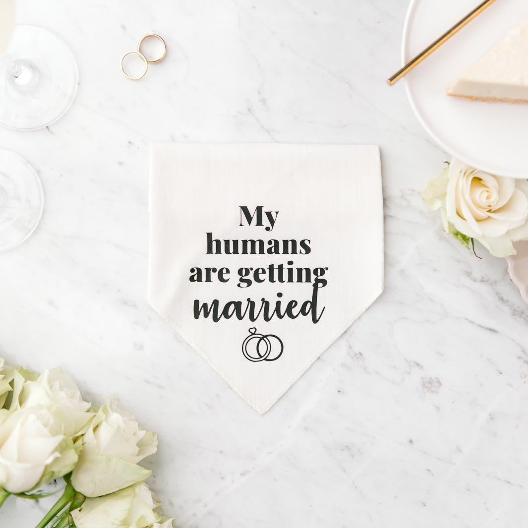 My humans are getting married outlet bandana