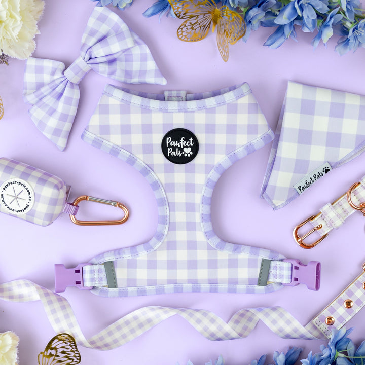 Social Butterfly - Purple Gingham Walkies Pack