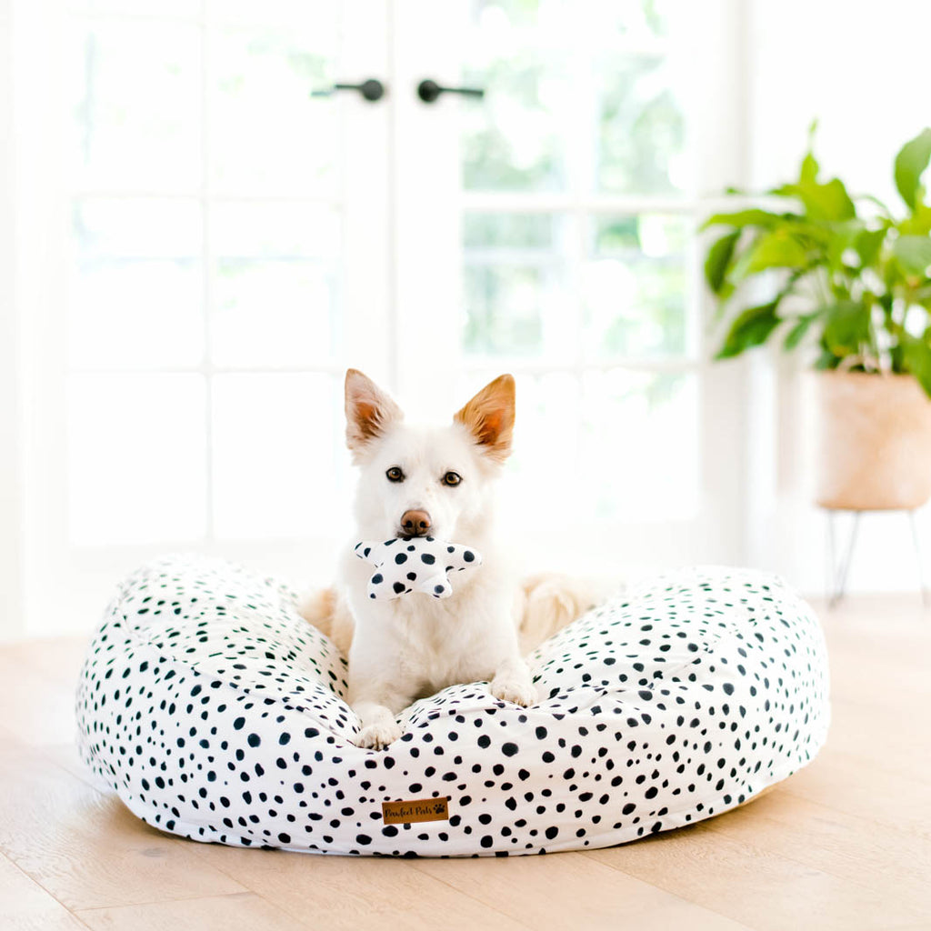 Terrazzo Cuddle Bud Dog Bed Pawfect Pals